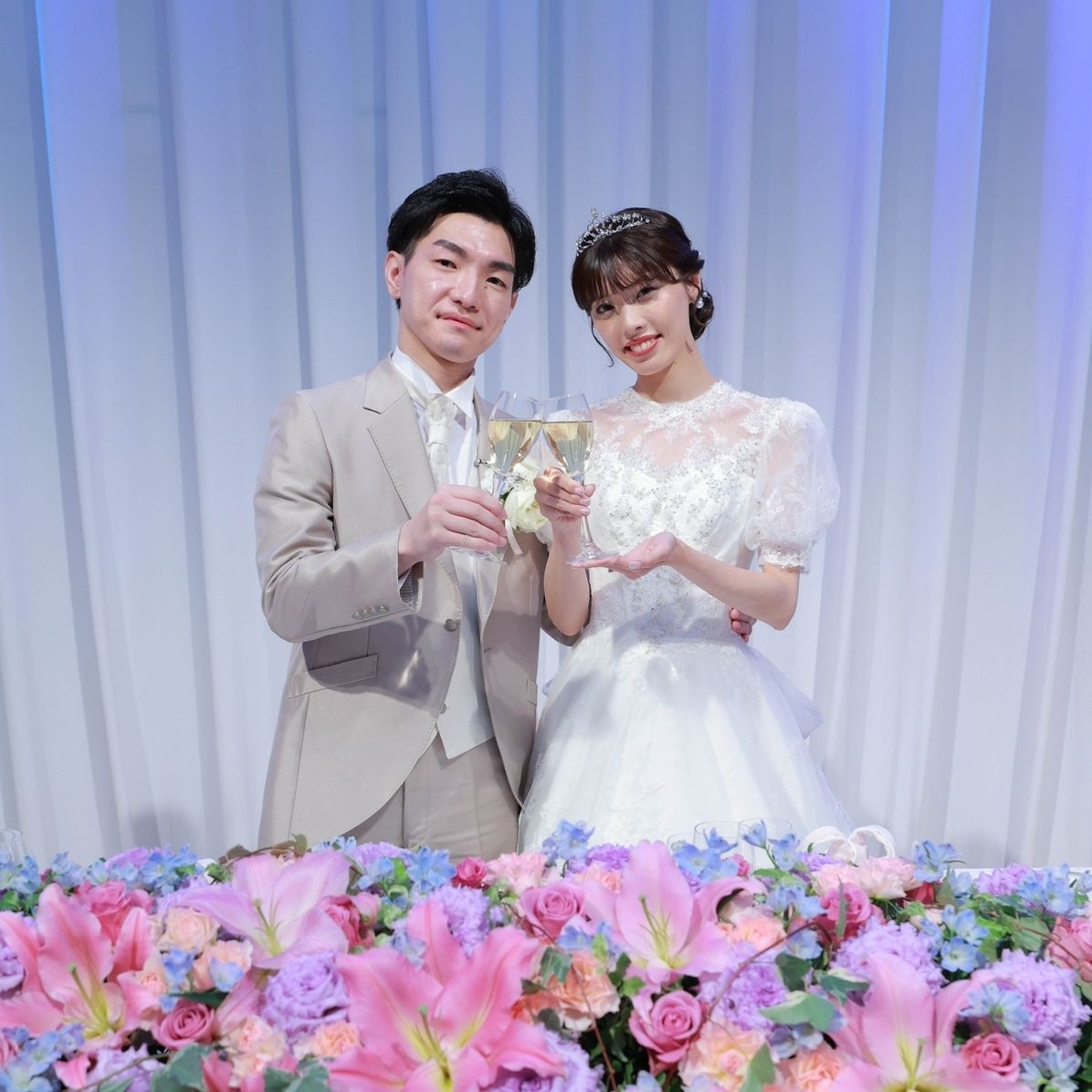 披露宴パーティのカバー写真