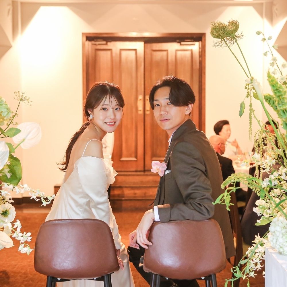 披露宴パーティのカバー写真