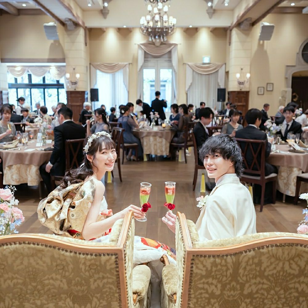 披露宴パーティのカバー写真