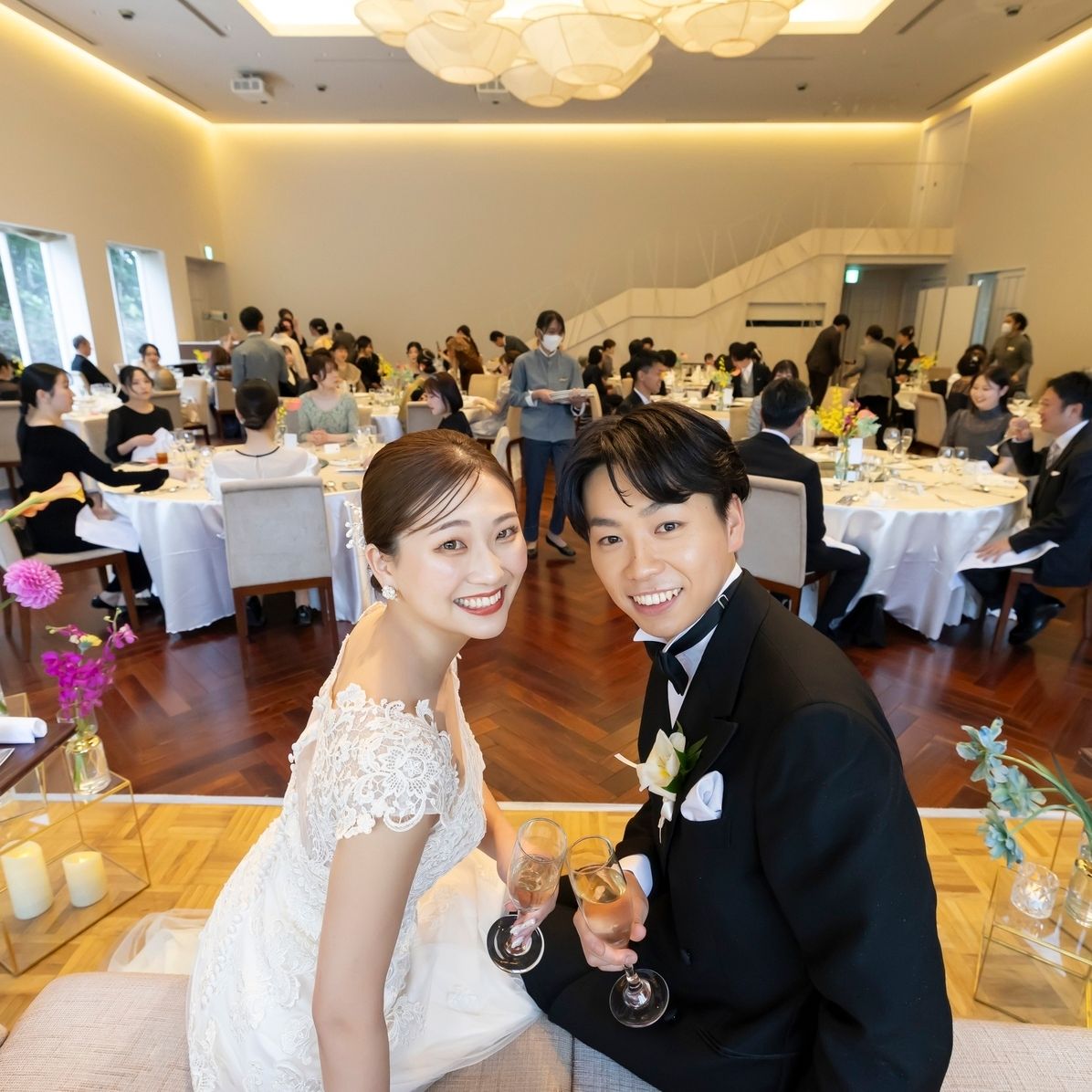 披露宴パーティのカバー写真