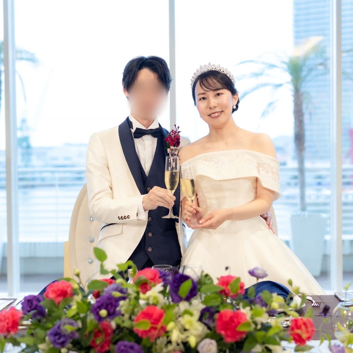 披露宴パーティのカバー写真