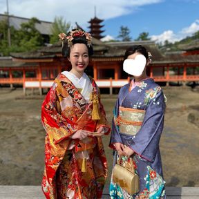 色打掛かんざし（桜／桂由美）