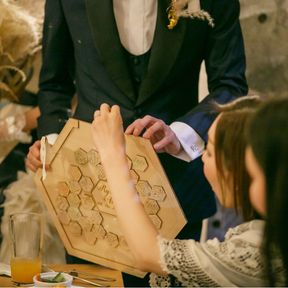 みんなからのメッセージをテーブルラウンドで回収しました✨