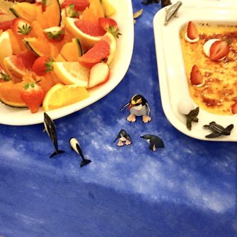 可愛く飾って貰えたフィギュア達