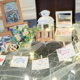 旦那が描いたどうぶつのイラストは甥っ子と姪っ子が描いたものだと間違われていました(笑)