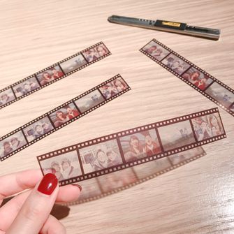 OHPフィルムに印刷