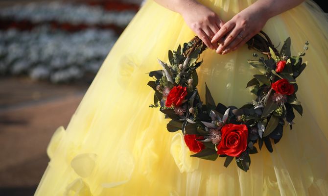 リースブーケ
アトリエ レクルさんでワークショップを開いてもらい
自分で作成しました