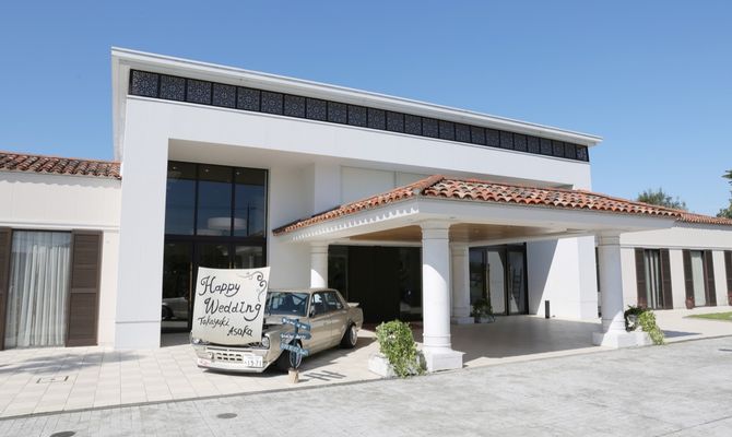 もちろんウェルカムカーも置けます！