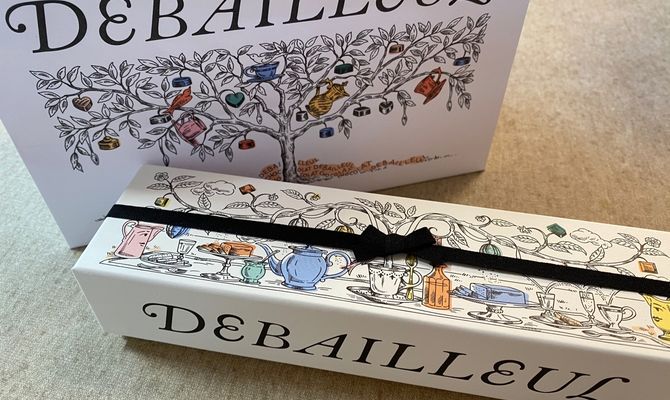 引菓子：ケーク オ ショコラ（ドゥバイヨル）