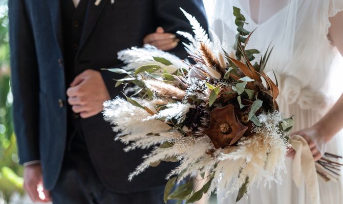 ブーケももちろんgarageさん作♡