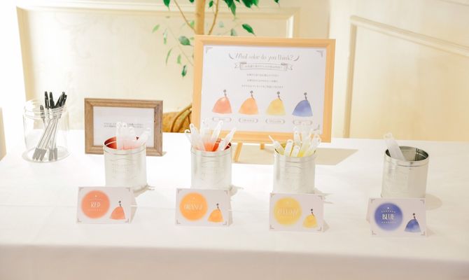 カラードレス当てクイズ