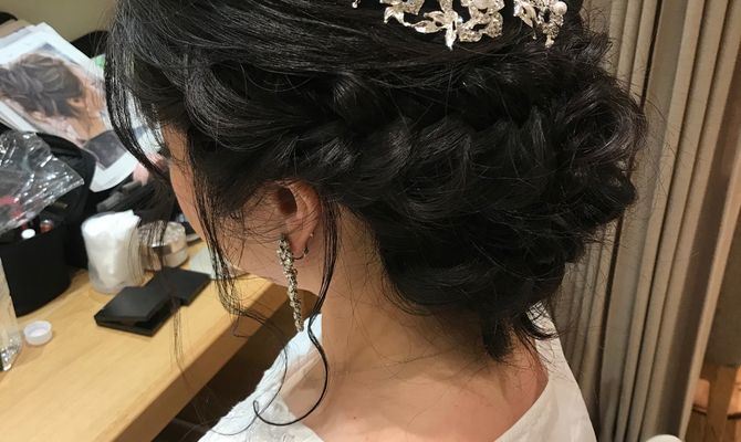 ヘアーメイクリハーサル。