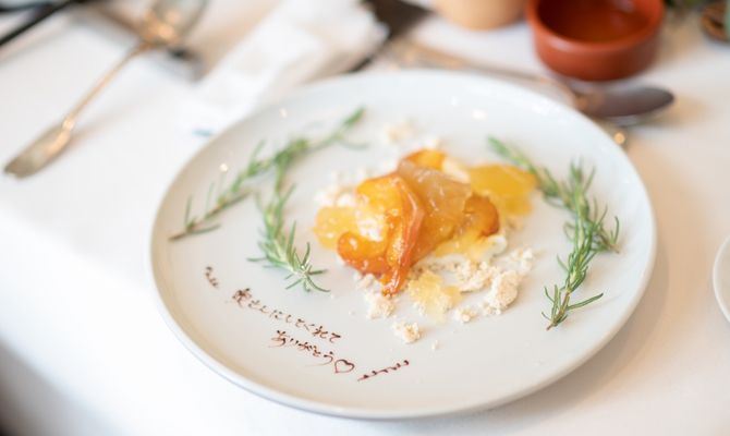 彼にもしっかりサプライズ♡