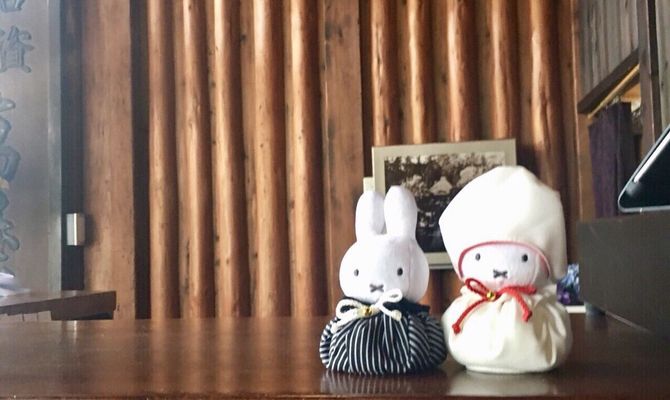 うさぎやミッフィーが好きで、飾らせて頂きました(^^)