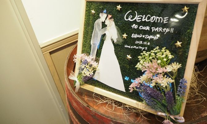 ウェルカムボード by.friend❦