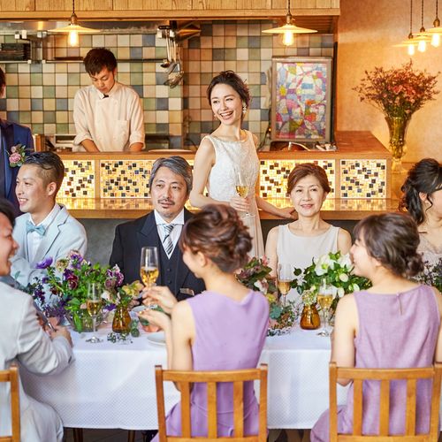 小さな結婚式 表参道店の公式写真5枚目