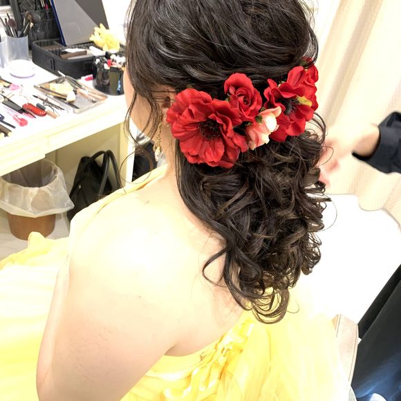 お色直しスタイル