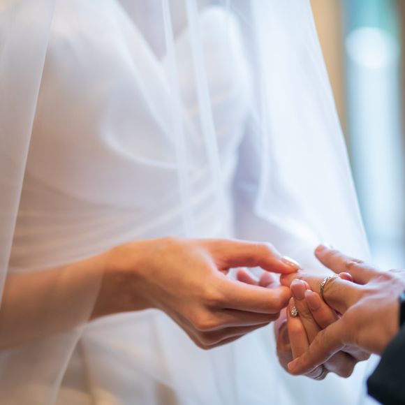 指輪交換の練習