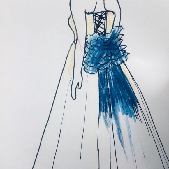 zaziquoトレーンと刺し子カラー提案図