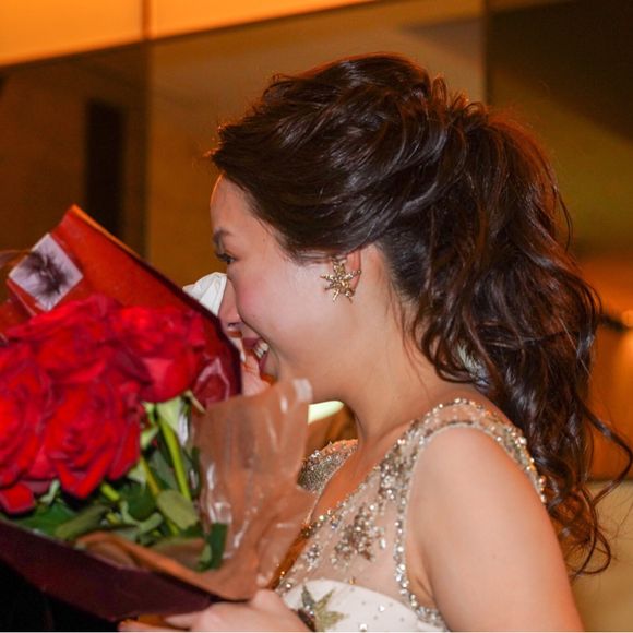 くるくるポニー💫joleneとお揃い！？ってたくさん言ってもらえたキャトルズのジニアイヤリング本当にお気に入り♡