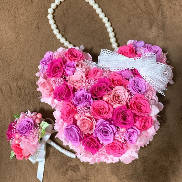 手作りミッキーブーケ
プリザーブドフラワー