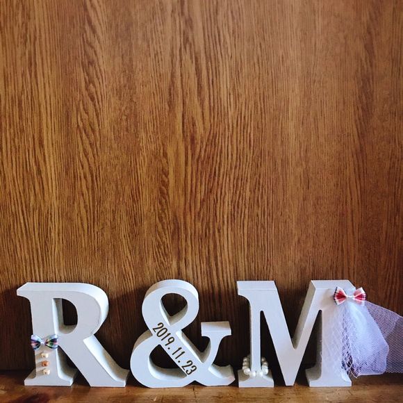 イニシャルオブジェ♡