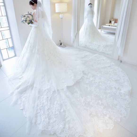 #ノートルダム神戸 #Aラインドレス #神戸花嫁
