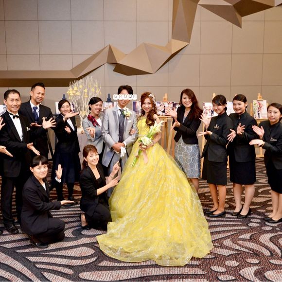 セルリアン最高のスタッフさん達！！
私達の結婚式は協力してくださるスタッフさんがいてこそ、このような素晴らしい結婚式になりました。
セルリアンにして良かったと心の底から思います。