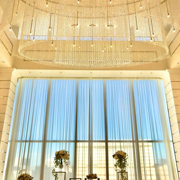 天井のスワロフスキー