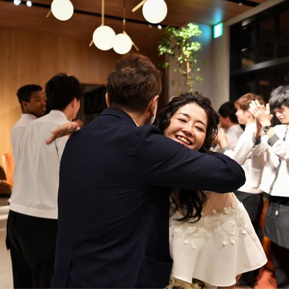 スタッフ全員、拍手でお祝いしてくれた！！