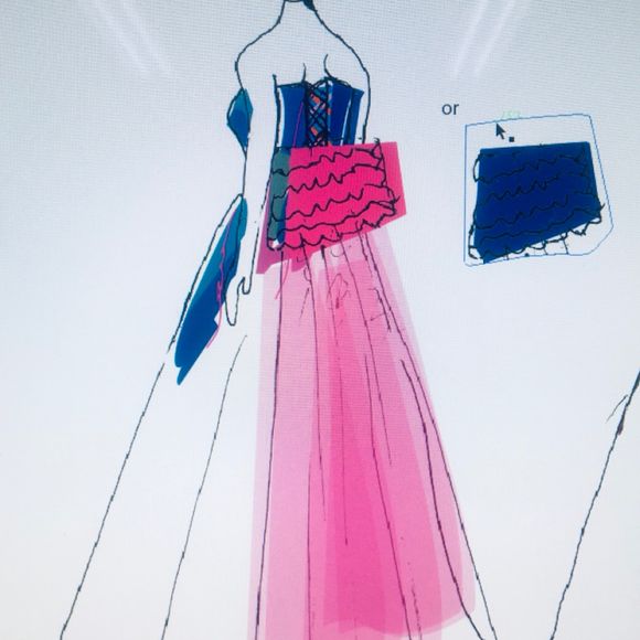 zaziquoトレーンのカラー提案図