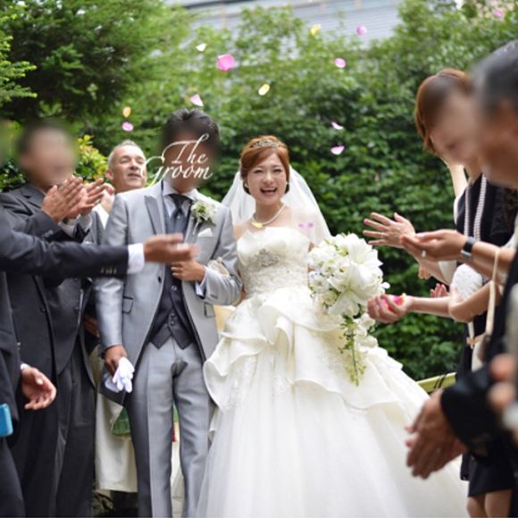 幸せいっぱいの瞬間でした。