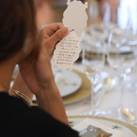 一枚一枚想いを込めて…