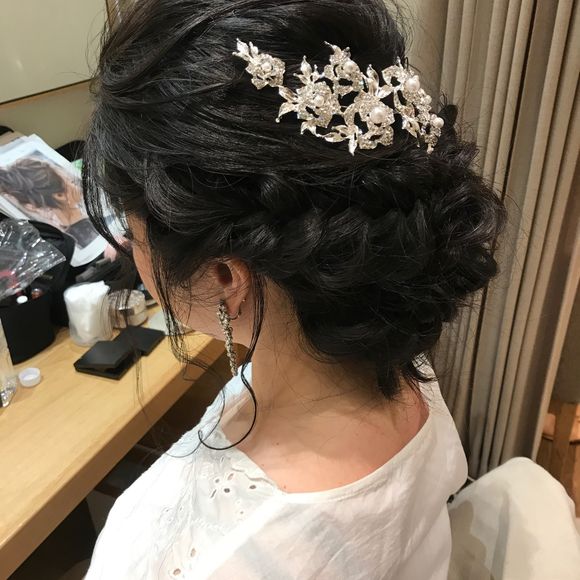 ヘアーメイクリハーサル。