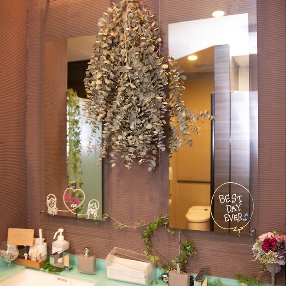 男性用トイレ装飾