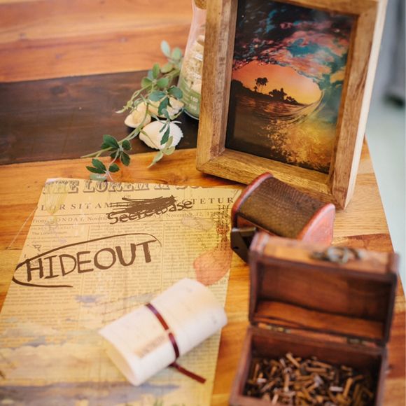 welcomeスペースの装飾