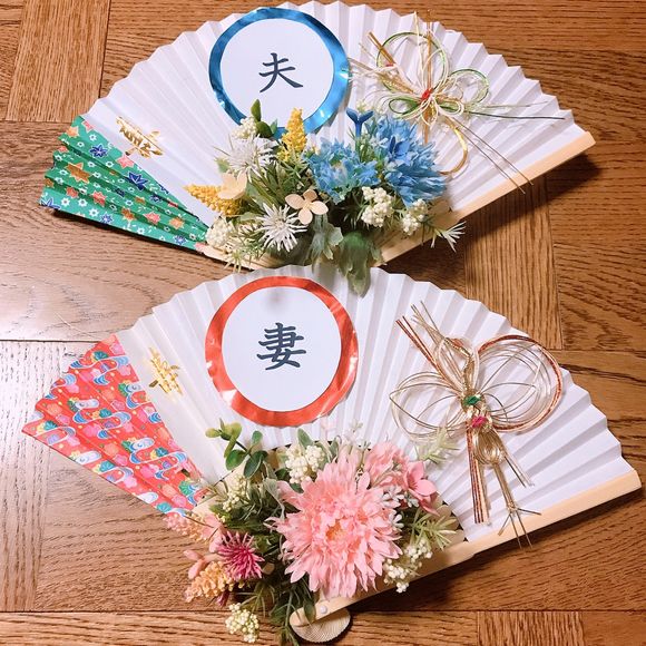 前撮り和装扇子♡