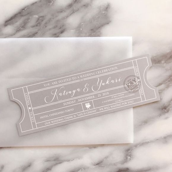 シネマチケット風タイムライン🎟