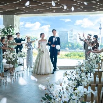 会場イチオシ残▲直前OK【週末BIG＊10大特典】春爛漫絶景チャペル×豪華試食