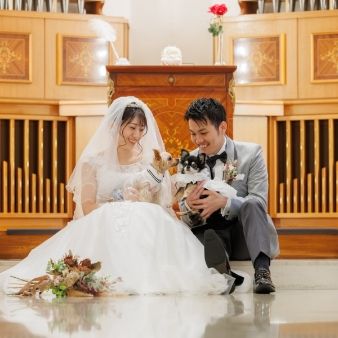 【ペットも家族】挙式～披露宴まで過ごせる！ペット婚専用特典付