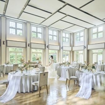 【当館人気No.1*】独立型ガラス張りチャペル×豪華美食体験