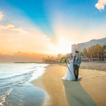 海辺の絶景チャペル＆憧れビーチ★まるで海外♪Wフォト相談会