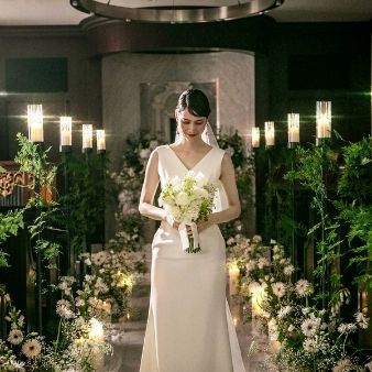 残席1【当館満足度NO.1】感動挙式体験×和牛含む豪華コース試食