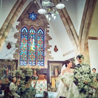 【年末BIG】ステンドグラス煌めく憧れ挙式体験&絶景ビューW