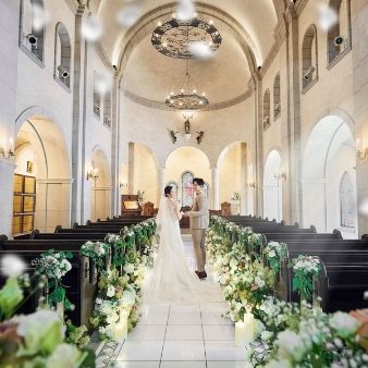 当館人気No.1【白亜のチャペル感動体験】贅沢試食＊180万優待