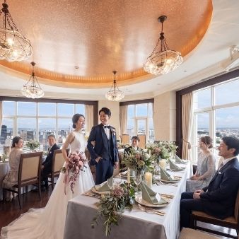 【少人数婚◎】最上階で絶景＆憧れウエディング＊贅沢コース試食