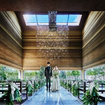 会場イチオシ◆洗練チャペル◆360°映え写真×ドレス試着×2万ギフト