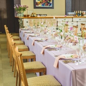 【家族婚向け】20名未満向けプラン紹介×専用会場見学×試食会