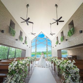 会場イチオシ残1▲ギフト3万円◎絶景チャペル×ドレス試着×国産牛コース試食