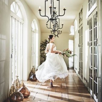 ＼初見学で衣装20万円優待／コース試食付きリゾート空間ALL体験